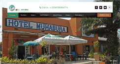 Desktop Screenshot of muhaburahotel.com