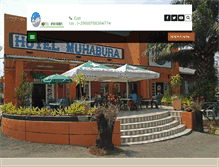Tablet Screenshot of muhaburahotel.com